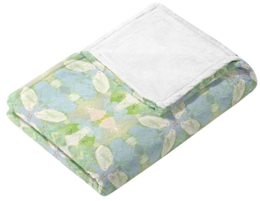 Laura Park Designs Fleece Flannel Blanket - Thumbnail 4