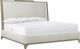 Bernhardt Albion Beige California King Upholstered Panel Bed-0