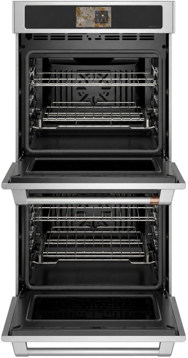 Café™ Professional Series 27” Stainless Steel Smart Double Electric Wall Oven with Convection-1