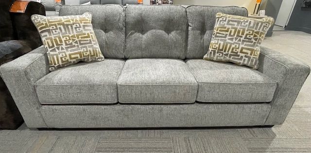 Gray Queen Sleeper Sofa - OVERSTOCK-0