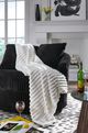 Signature Design by Ashley® Alsonwell 3-Piece White Throw Blanket Set-2