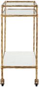 Signature Design by Ashley® Plattfield Antique Gold Bar Cart-2