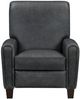 BarcaLounger® Harrington Clifton Gray Leather Manual Recliner-3