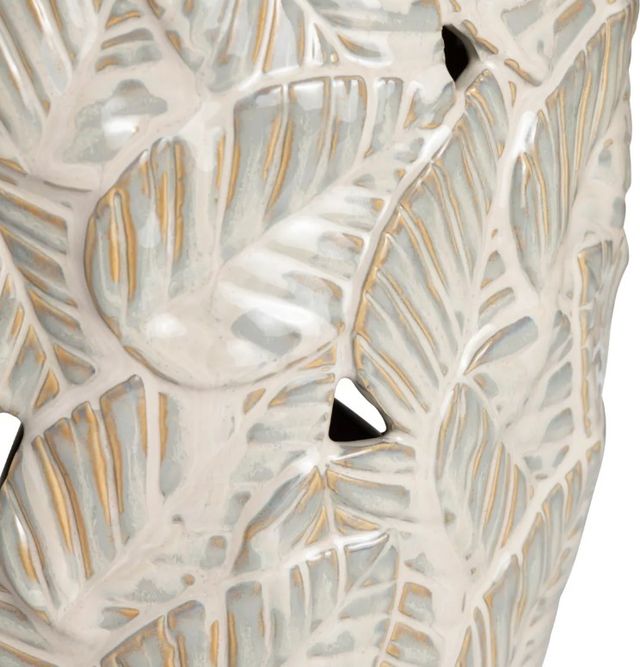 Crestview Collection Coastal Leaf Beige Table Lamp-2