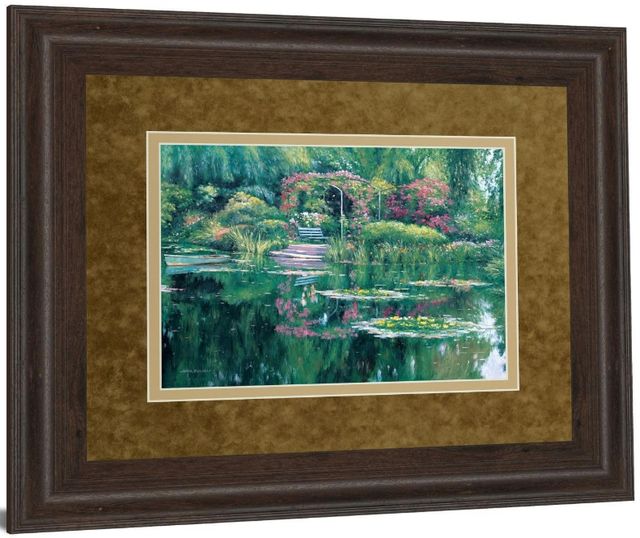 Classy Living Serene Lotus Arbor Wall Art-3