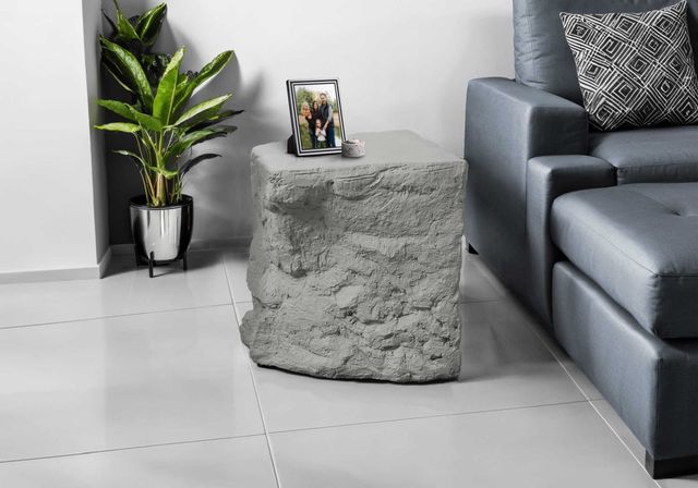 Monarch Specialties Inc. Grey Accent Table -2