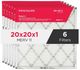 Frigidaire® PureAir® 20'' x 20'' x 1'' MERV 11 Premium Allergen Air Filter - 6 Pack-0
