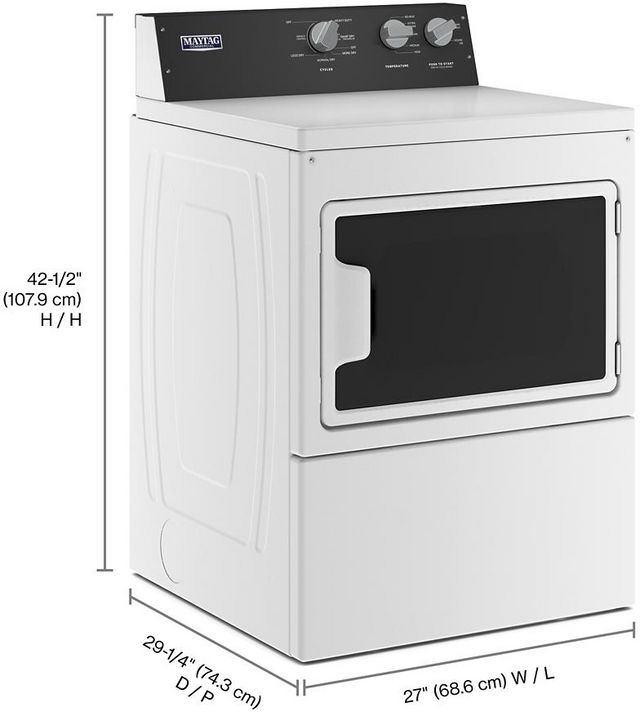Maytag® Commercial White Laundry Pair-4