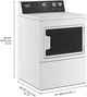 Maytag® White Top Load Washer & Electric Dryer Laundry Pair-4