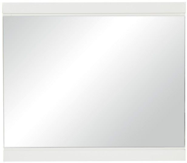 Mazin Furniture Kerren White Mirror-0