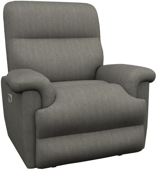 La-Z-Boy® Jay Flannel Power Rocking Recliner with Headrest-0