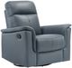 Homelegance® Bristow Blue/Gray Manual Swivel Glider Recliner-0