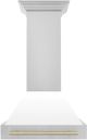 ZLINE Autograph Edition 30" White Matte Wall Mounted Range Hood-0