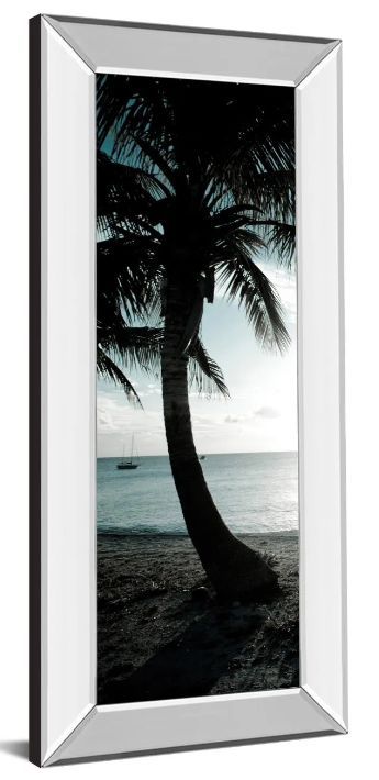 Classy Art Cool Bimini Palms Il by Susan Bryant Mirror Framed Wall Art-1