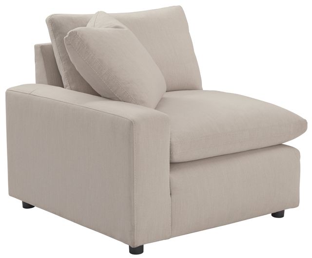 Signature Design by Ashley® Savesto 5-Piece Ivory Sectional-4