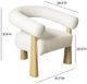 TOV Furniture Spara Cream/Natural Accent Chair-2