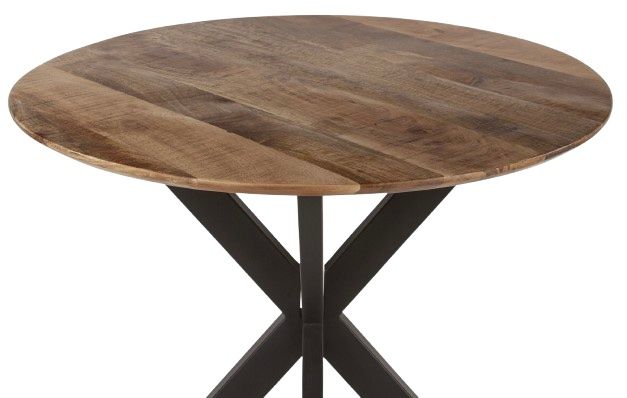 Home Trends & Design Rapallo Natural Gathering Table-1