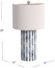 Bassett Mirror Coburn Blue/White Table Lamp-3