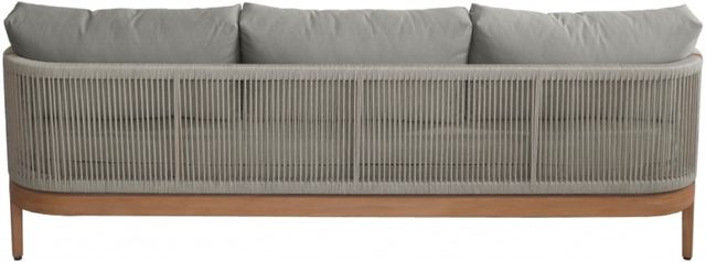 Meridian Furniture Maui Gray Fabric Outdoor Accent Sofa-2