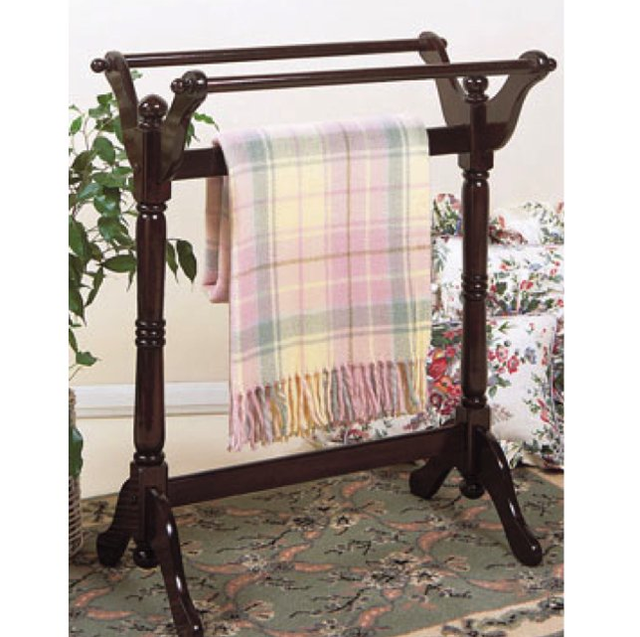 Powell® Boone Heirloom Cherry Blanket Rack-1