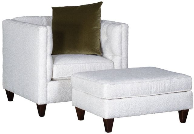 Mayo Furniture Customizable Fabric Button Tufted Chair-0