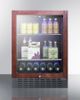 Summit® 4.2 Cu. Ft. Glass/Panel Ready Frame Built-In Beverage Cooler-2