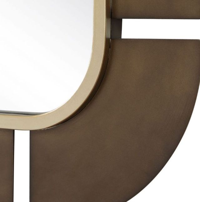 Uttermost® Segment Dark Bronze Mirror-4