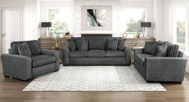 Homelegance® Athena Dark Gray Accent Chair-1
