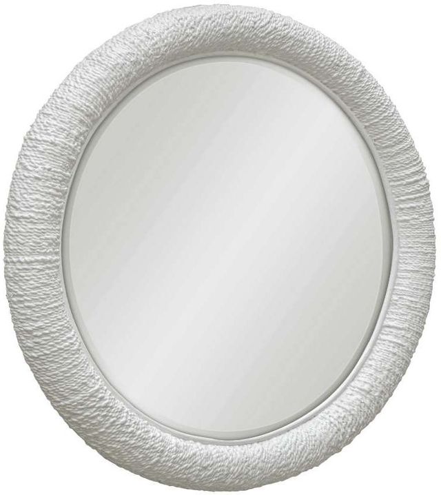Uttermost® Mariner White Round Mirror-3