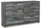 Signature Design by Ashley® Baystorm 5-Piece Gray Full Panel Bed Set-2