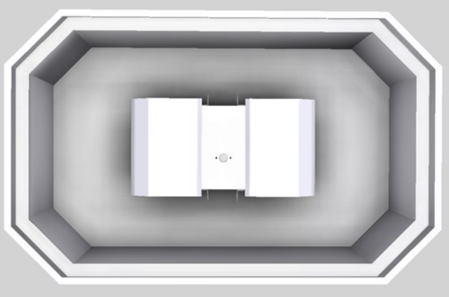 Vent-A-Hood® Designer Series 48" White Island Range Hood-2