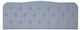 Bernards Ariana Gray Upholstered Queen Panel Bed in a Box-2