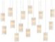 Currey & Company Escenia Natural/Painted Silver Multi-Drop Pendant Lighting-0