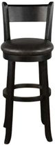 Sunny Designs™ Black Walnut 17" Swivel Bar Stool-1