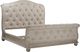 A.R.T. Furniture® Summer Creek Scrubbed Oak Queen Upholstered Sleigh Bed-3