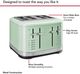 KitchenAid® 4 Silce Pistachio Toaster -3