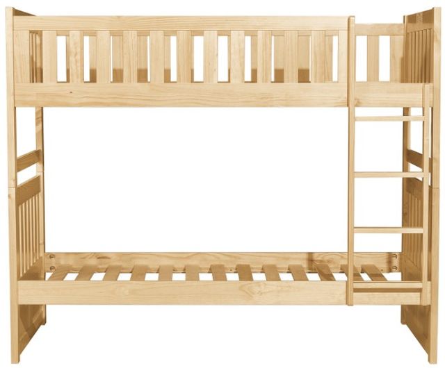 Homelegance® Bartly Natural Pine Twin Over Twin Bunk Bed-3