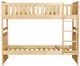 Homelegance® Bartly Natural Pine Twin Over Twin Bunk Bed-3