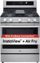 LG 30" PrintProof® Stainless Steel ProBake Convection® Smart Freestanding Gas Range-3