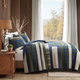 Olliix by Woolrich Spruce Hill Green King/California King Oversized Cotton Quilt Mini Set-5