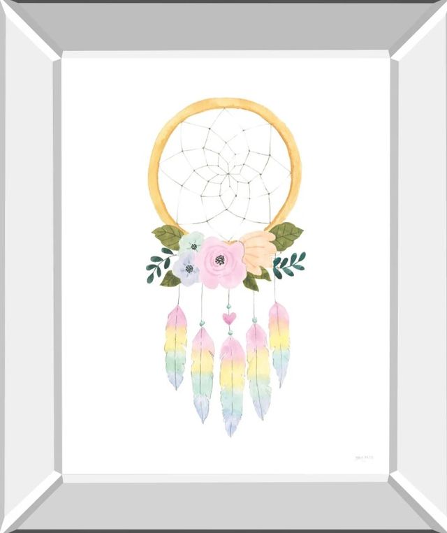 Classy Art Lets Chase Rainbows IX by Jenaya Jackson Mirror Framed Wall Art-0
