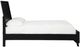 Signature Design by Ashley® Danziar Black King Panel Bed-2