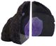 A & B Home Black/Purple Agate Bookends-0