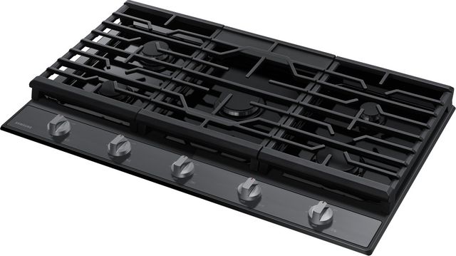 Samsung 36" Fingerprint Resistant Black Stainless Steel Gas Cooktop-1