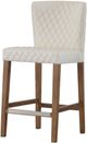 New Pacific Direct Albie Danburry White Diamond Stitching Counter Stool-0