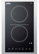 Summit® 15" Black Electric Cooktop-0