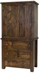 Munro's Furnishings Rough Sawn 3-Drawer Armoire-0