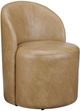 Crestview Collection Fairfax Light Brown Upholstered Dining Side Chair-0