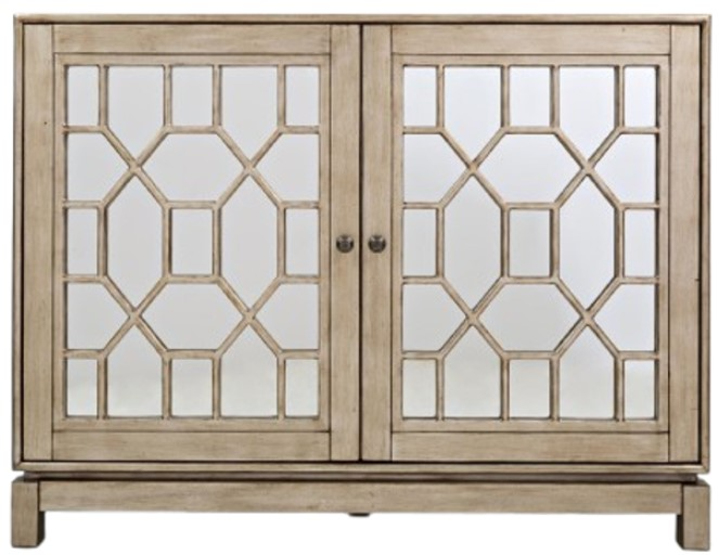 Jofran Casa Bella Mirrored Cabinet