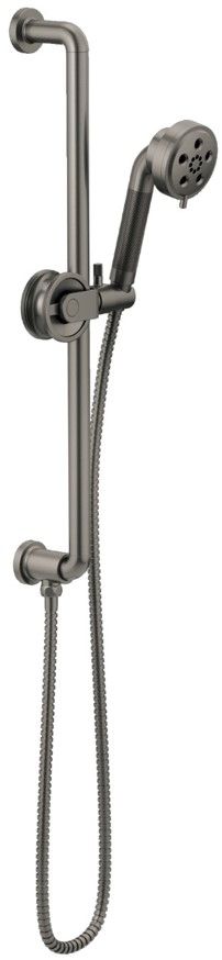 Brizo Litze® Brilliance® Luxe Steel® Slide Bar Handshower with H2OKinetic® Technology-0